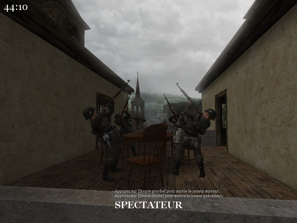 Sur la terrasse